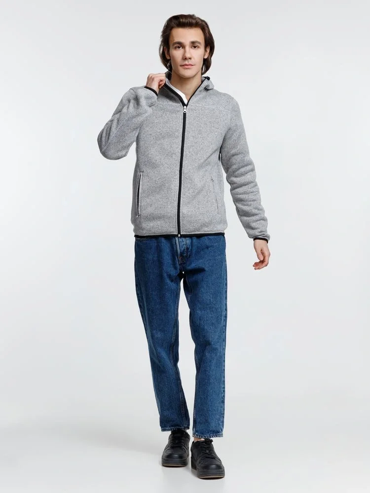 Куртка с капюшоном унисекс Gotland, серая - фото 11