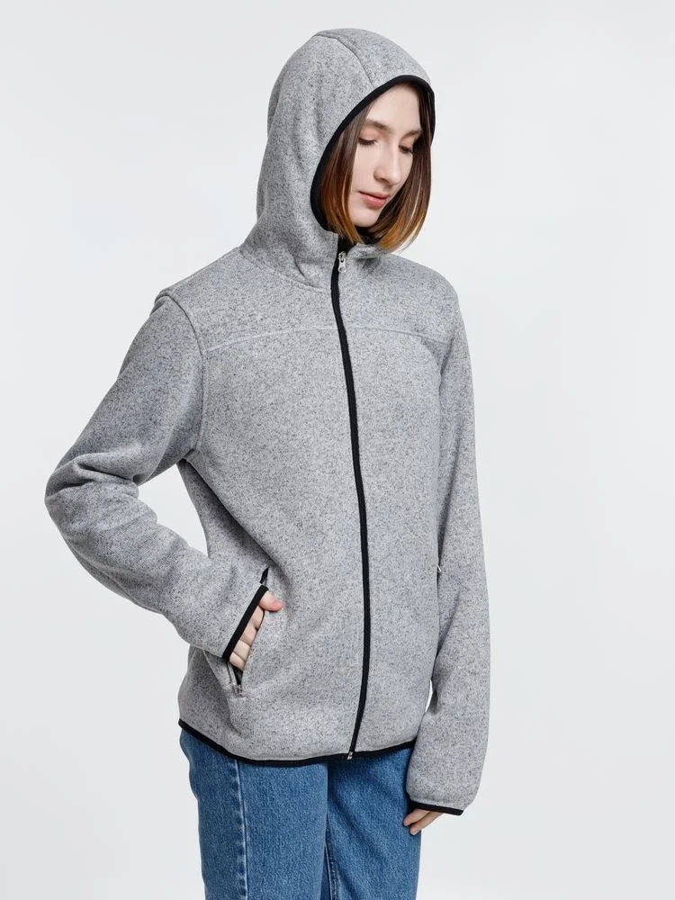 Куртка с капюшоном унисекс Gotland, серая - фото 14