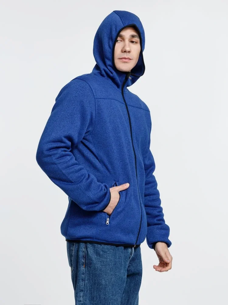 Куртка с капюшоном унисекс Gotland, синяя - фото 10