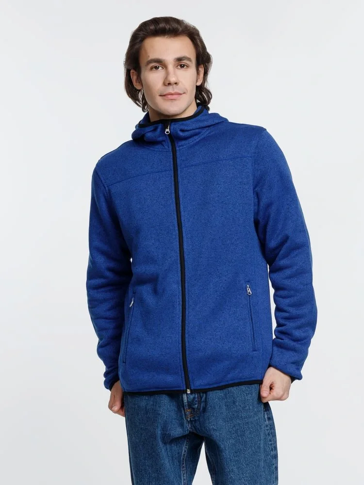 Куртка с капюшоном унисекс Gotland, синяя - фото 8