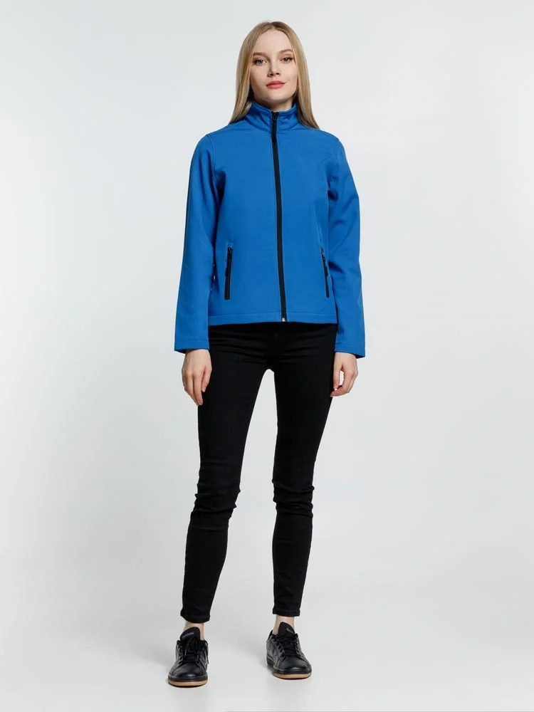 Куртка софтшелл женская Race Women ярко-синяя (royal) - фото 11