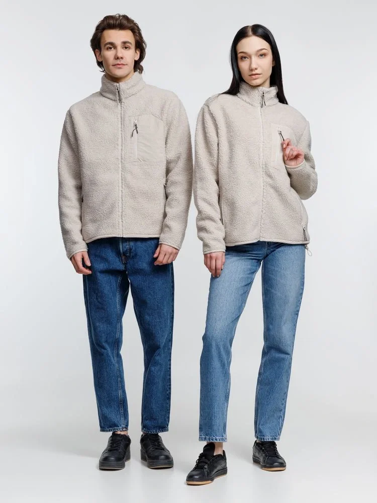 Куртка унисекс Fury, бежевая - фото 12