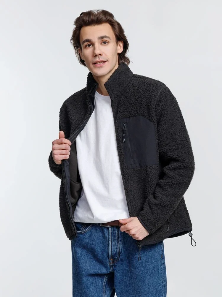 Куртка унисекс Fury, темно-серая (графит) - фото 12