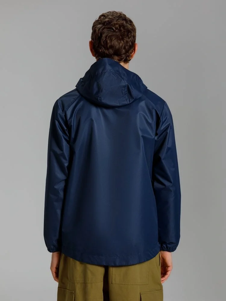 Куртка унисекс Nordvind DWR, темно-синяя - фото 9