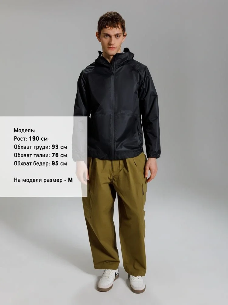 Куртка унисекс Nordvind WR, черная - фото 11