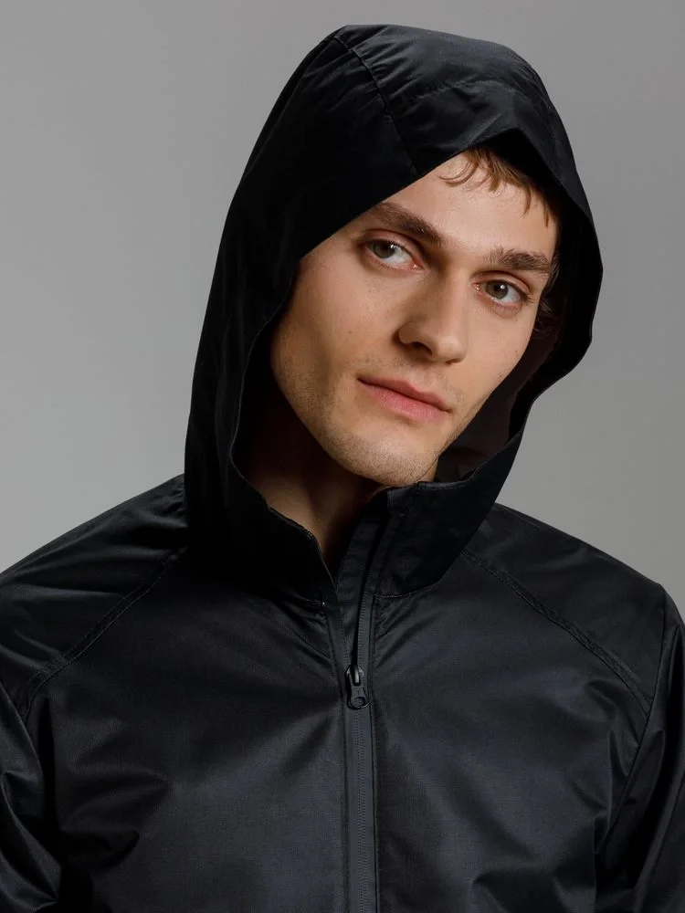 Куртка унисекс Nordvind WR, черная - фото 16