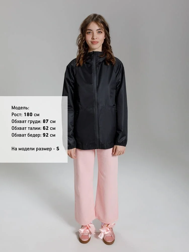 Куртка унисекс Nordvind WR, черная - фото 5