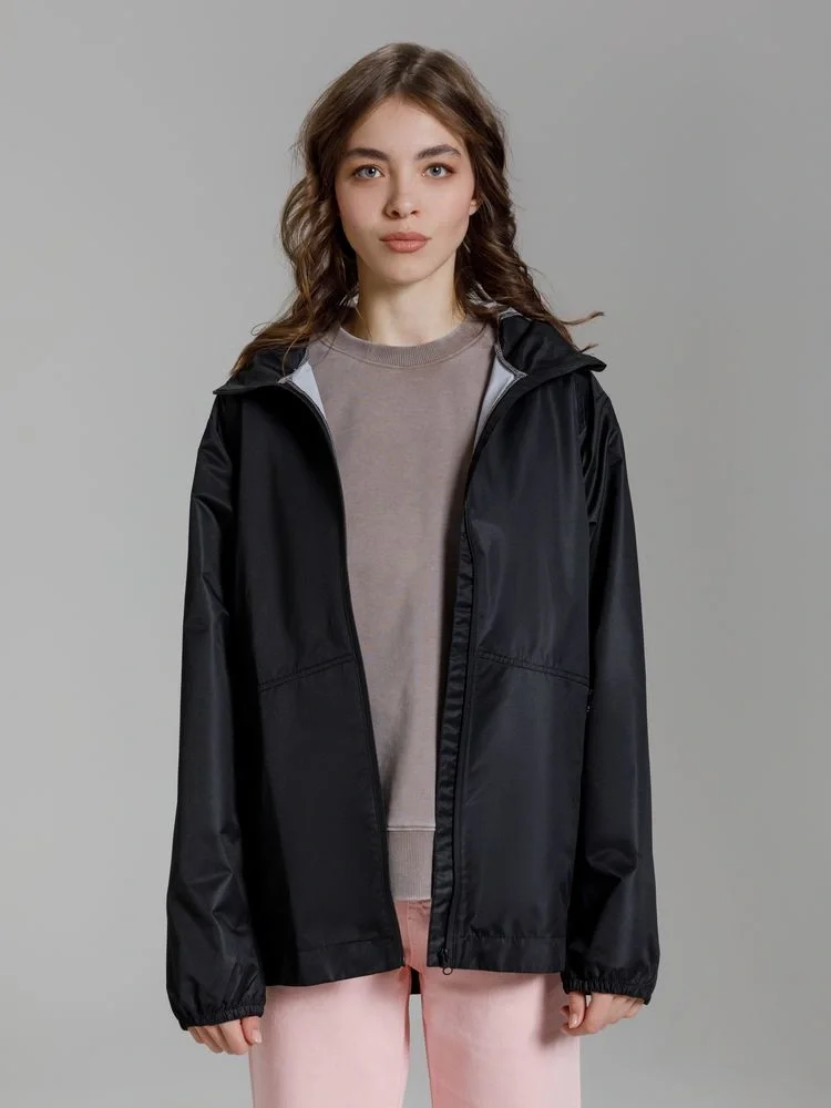 Куртка унисекс Nordvind WR, черная - фото 6