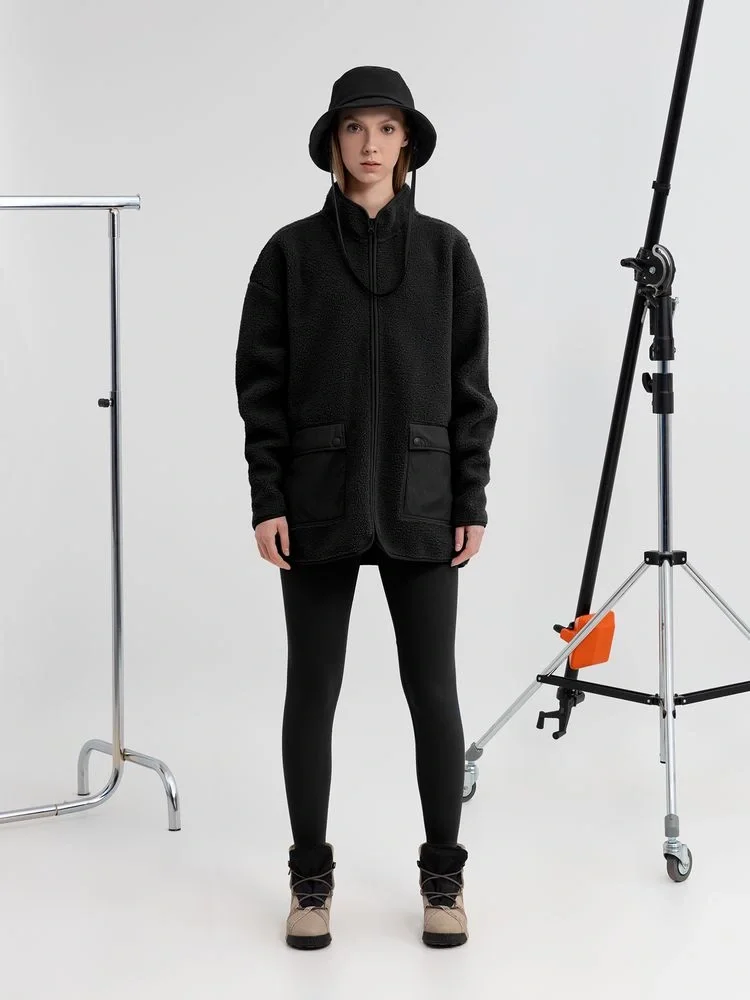 Куртка унисекс Oblako, черная - фото 9