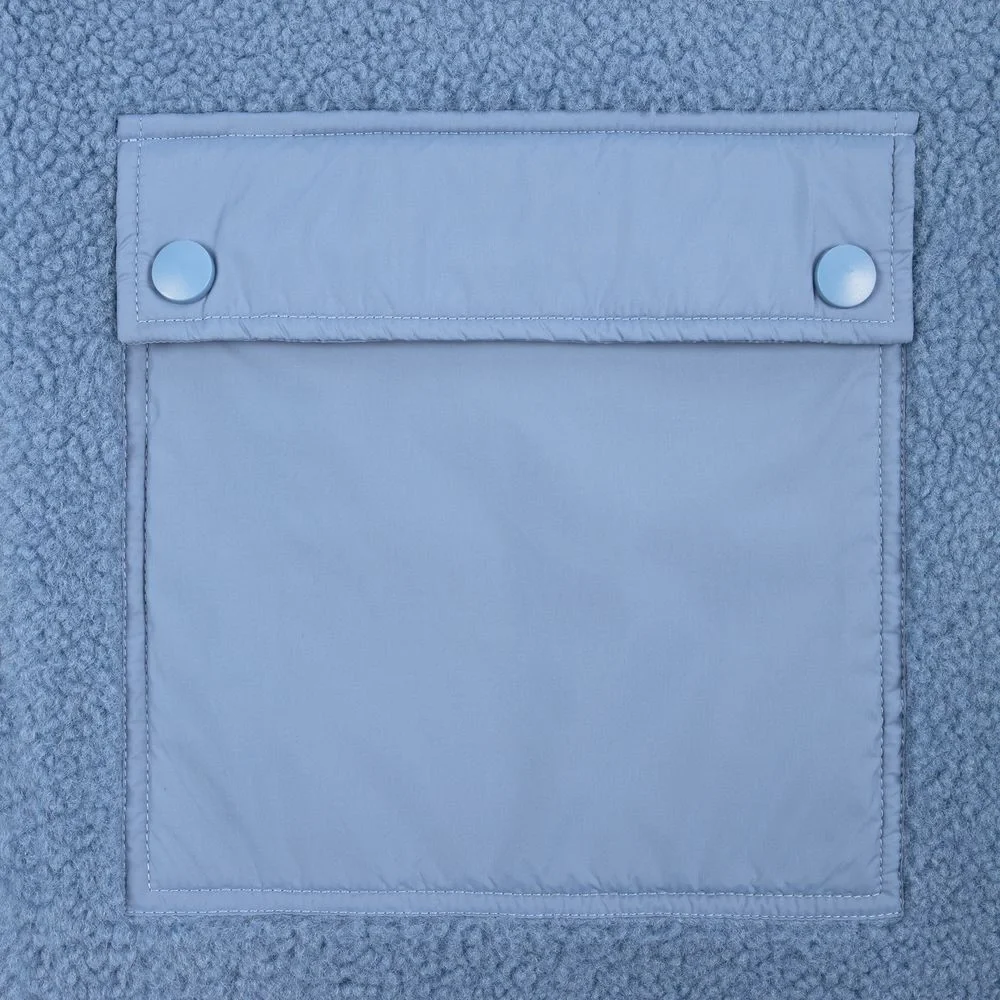 Куртка унисекс Oblako, голубая - фото 7