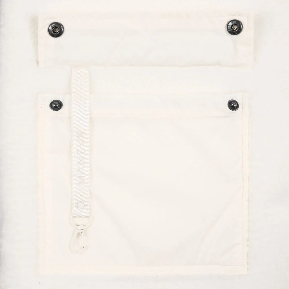 Куртка унисекс Oblako, молочно-белая - фото 8