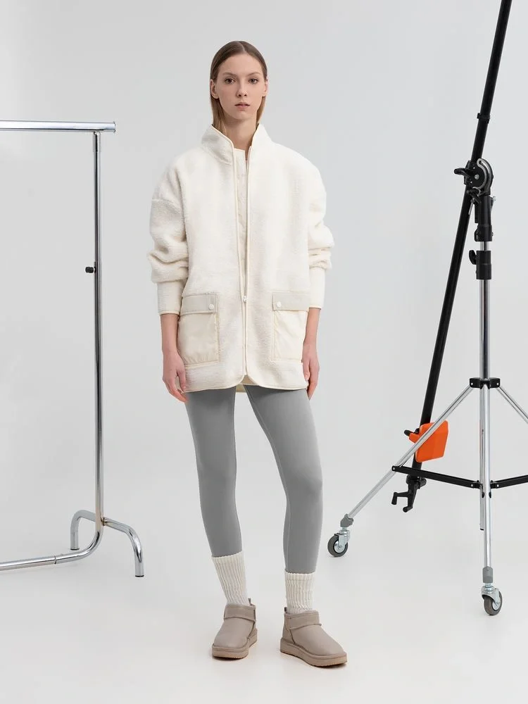 Куртка унисекс Oblako, молочно-белая - фото 9