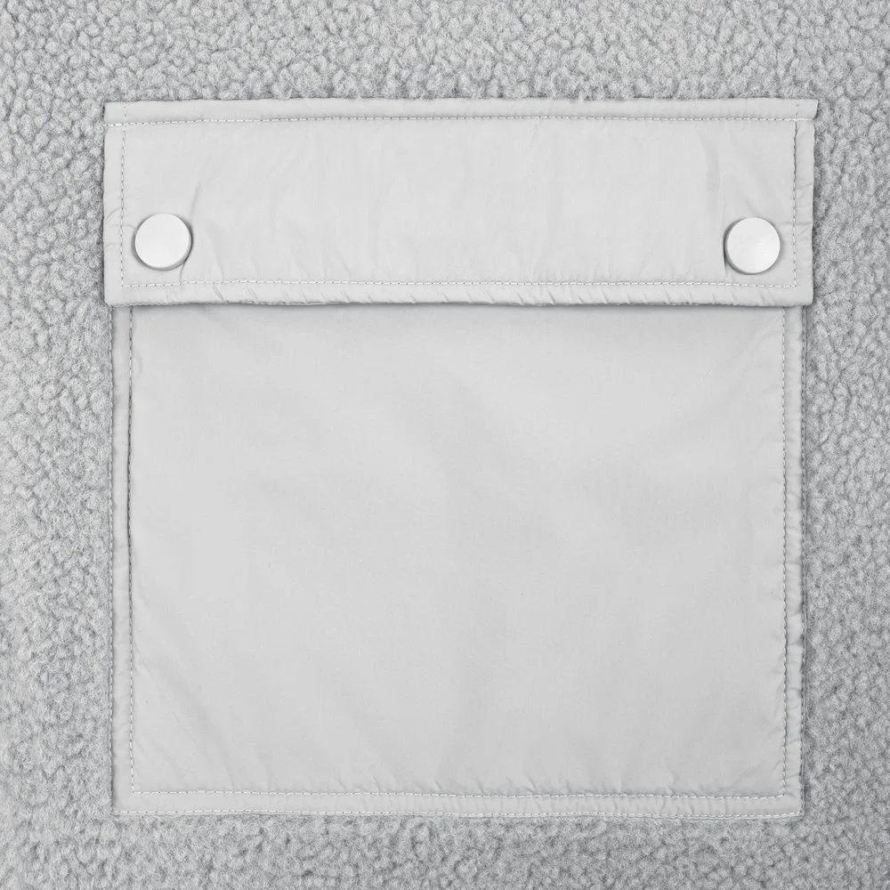 Куртка унисекс Oblako, светло-серая - фото 7