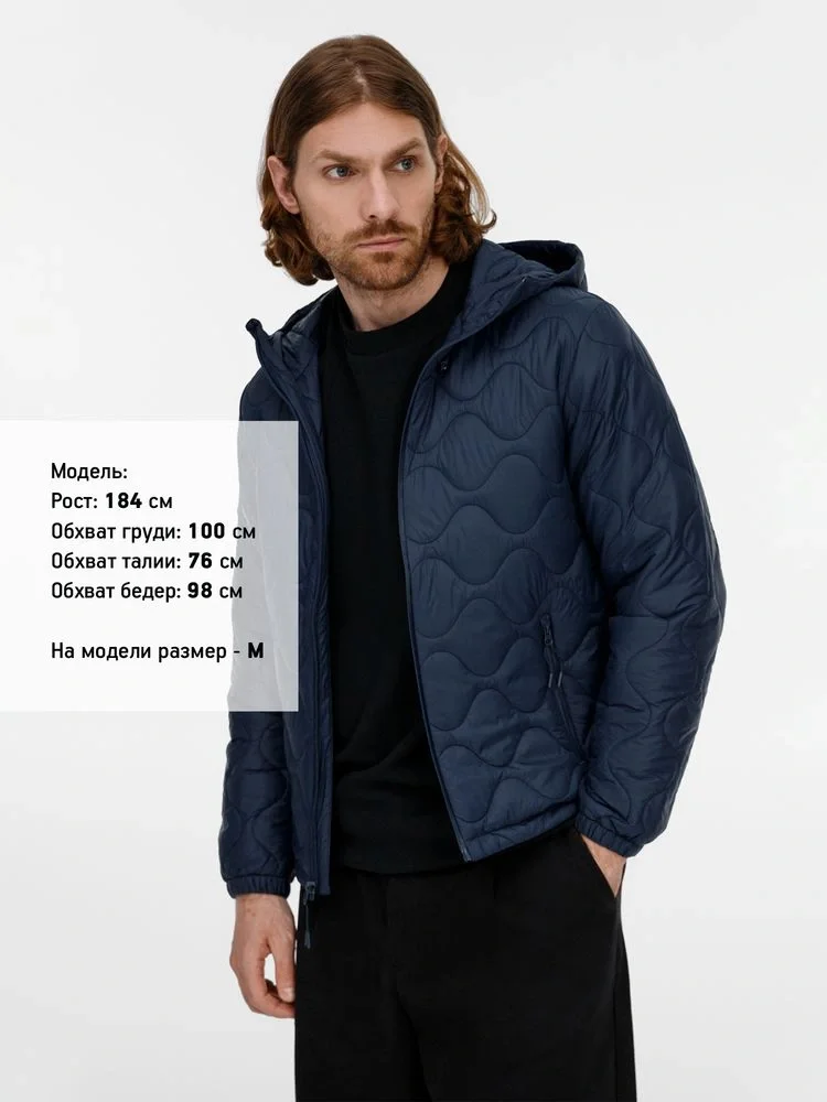 Куртка унисекс Tarnaby, темно-синяя - фото 9