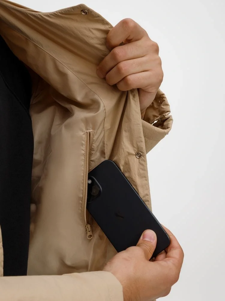 Куртка унисекс Veter, бежевая - фото 15