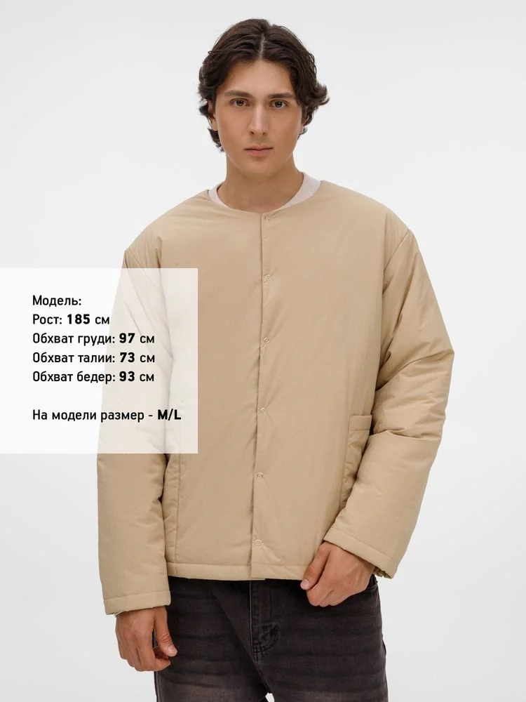 Куртка унисекс Veter, бежевая - фото 17