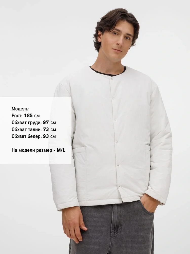 Куртка унисекс Veter, молочно-белая - фото 16