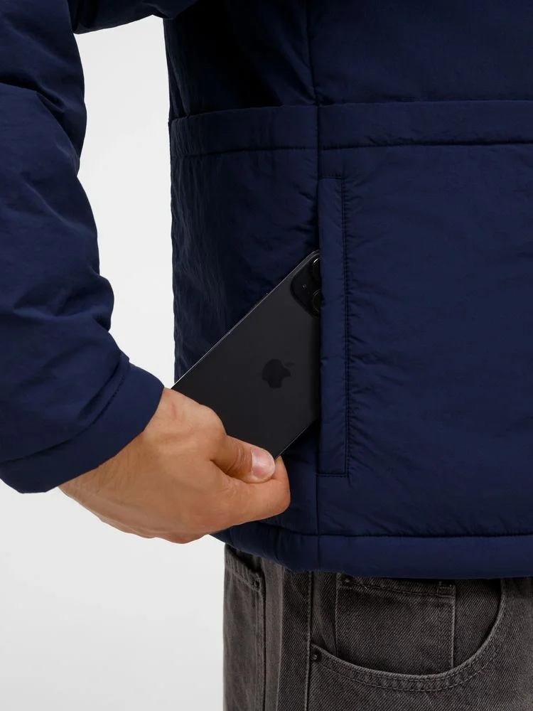 Куртка унисекс Veter, темно-синяя - фото 14