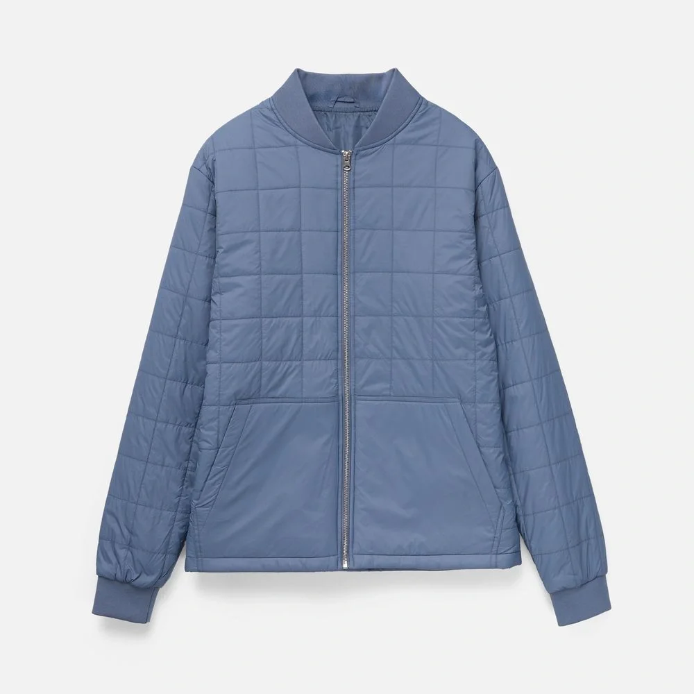 Куртка унисекс Warmbridge, синяя (джинс) - фото 1