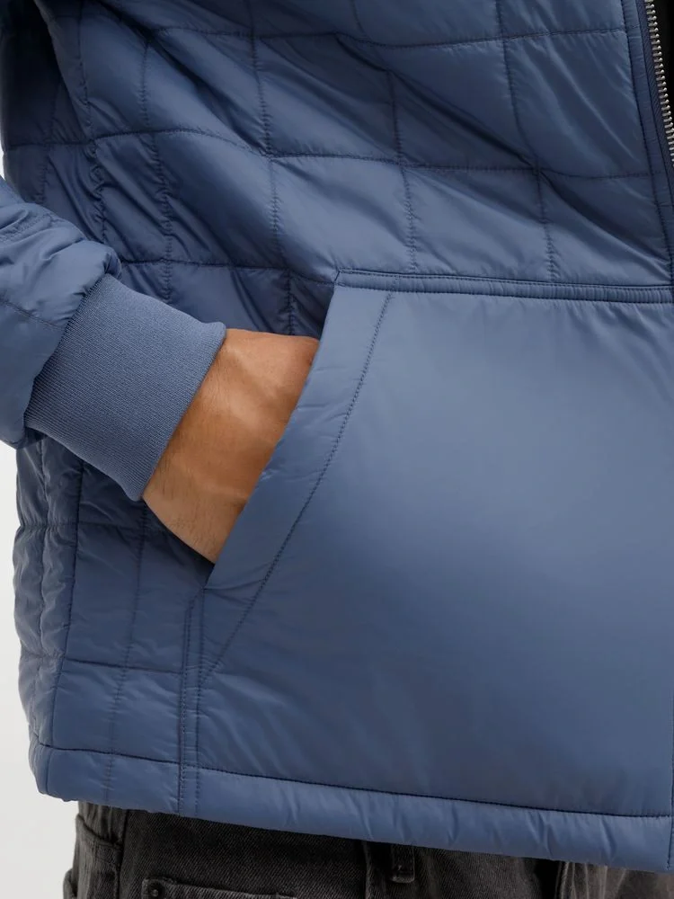 Куртка унисекс Warmbridge, синяя (джинс) - фото 11