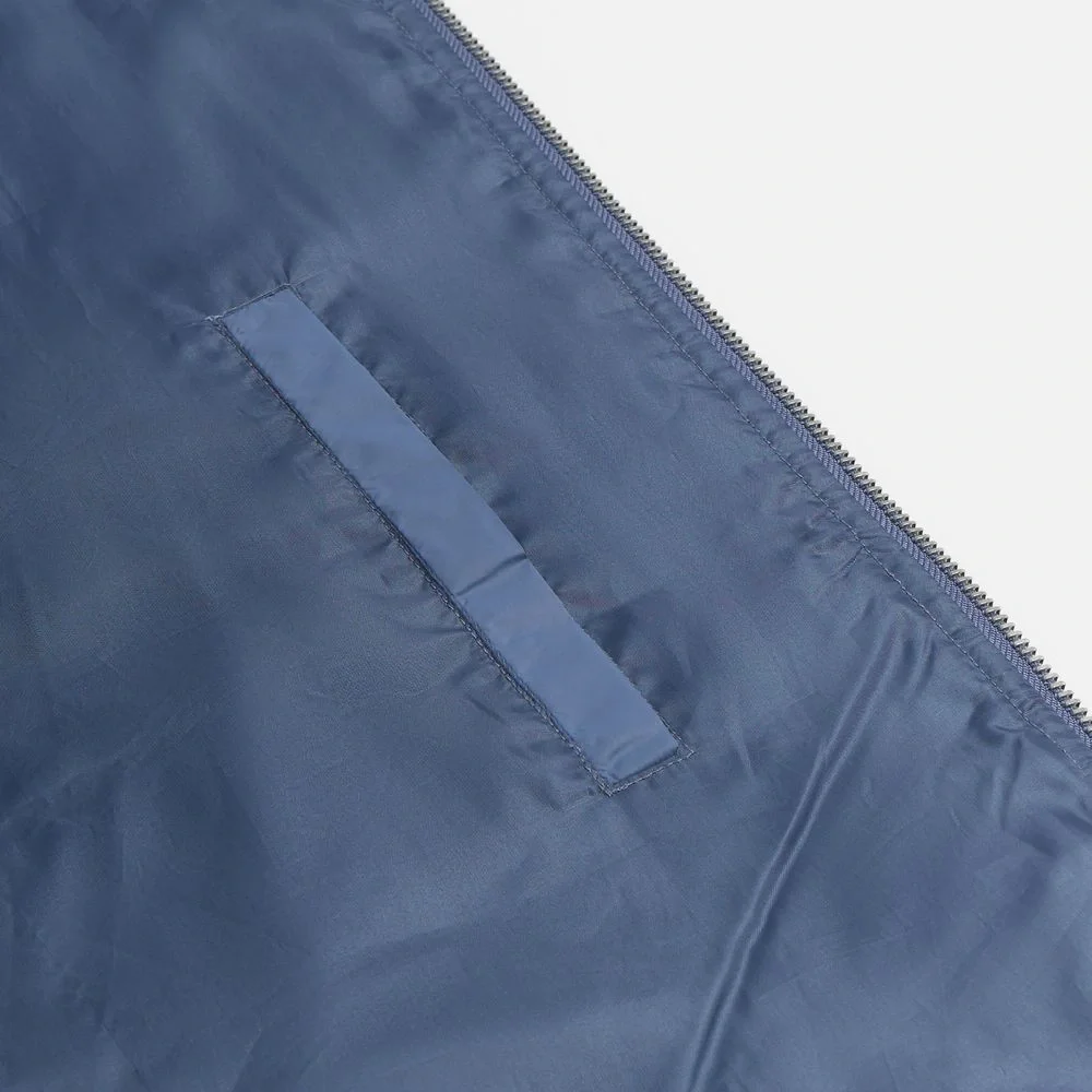 Куртка унисекс Warmbridge, синяя (джинс) - фото 5