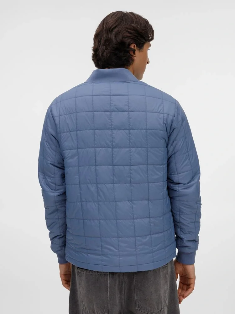 Куртка унисекс Warmbridge, синяя (джинс) - фото 9