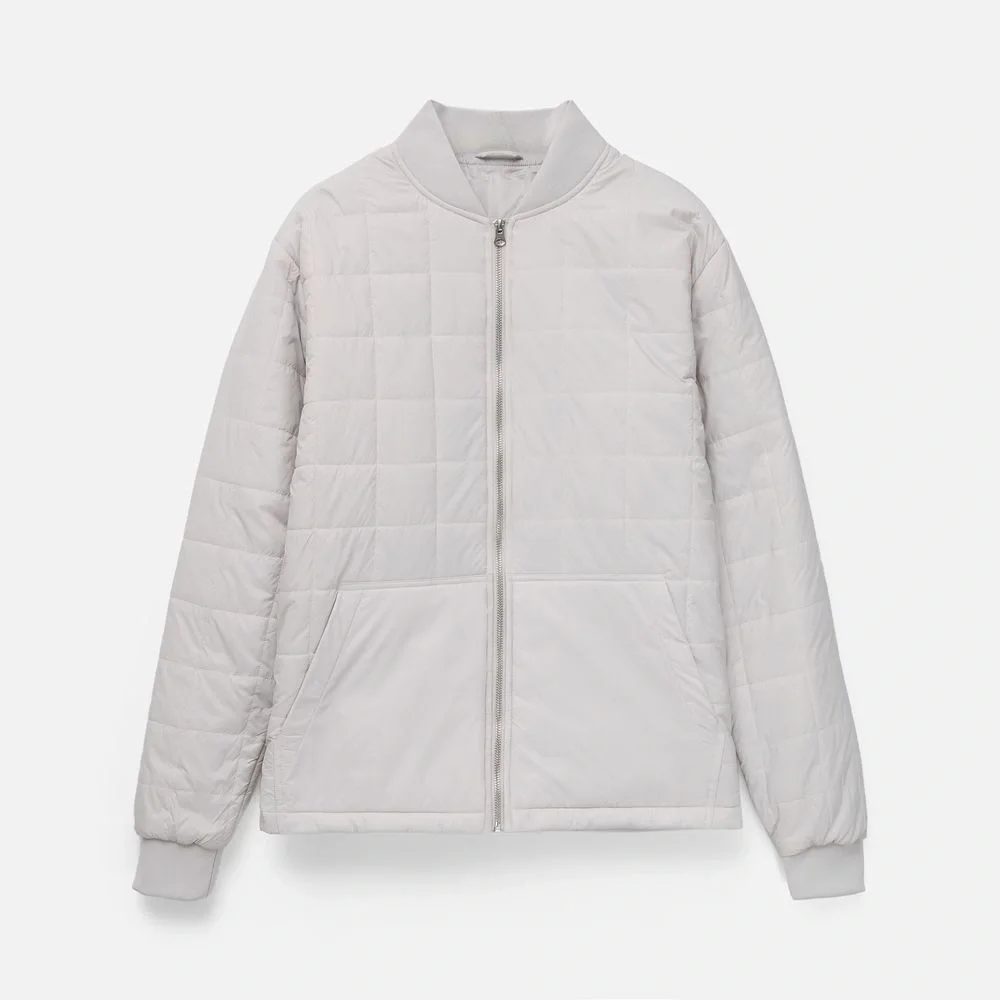 Куртка унисекс Warmbridge, светло-серая - фото 1