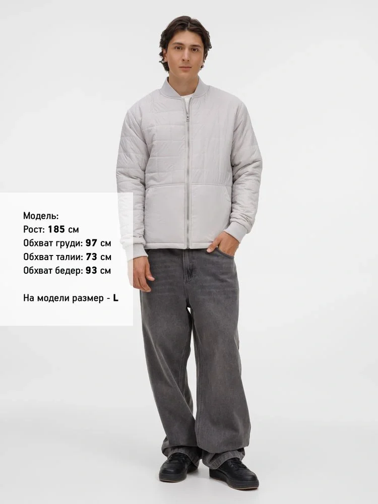 Куртка унисекс Warmbridge, светло-серая - фото 13