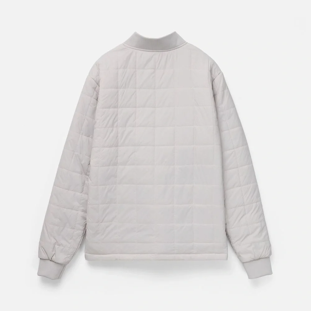 Куртка унисекс Warmbridge, светло-серая - фото 2