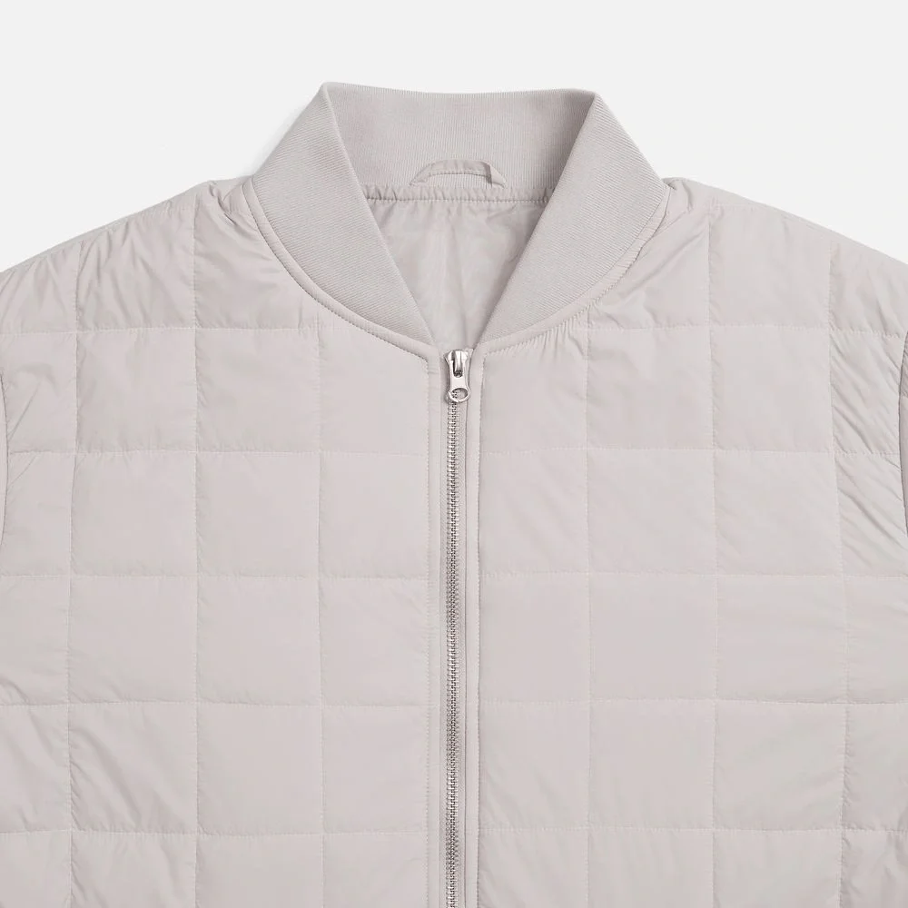 Куртка унисекс Warmbridge, светло-серая - фото 3