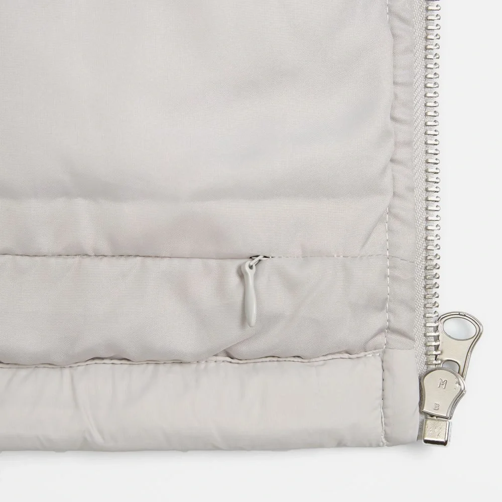 Куртка унисекс Warmbridge, светло-серая - фото 6