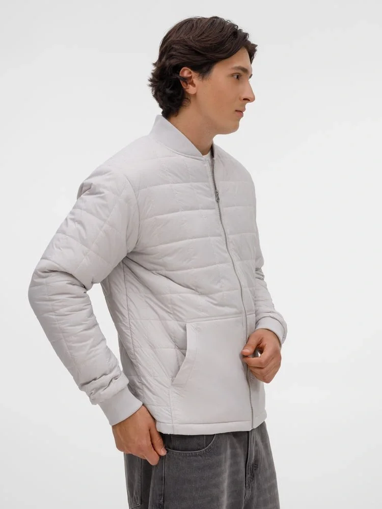 Куртка унисекс Warmbridge, светло-серая - фото 8