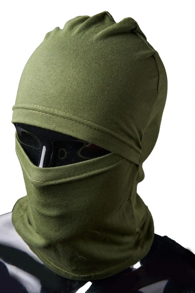 Маска-трансформер РММТ0102, Хлопок/лайкра, цвет Темно-оливковый - фото 1