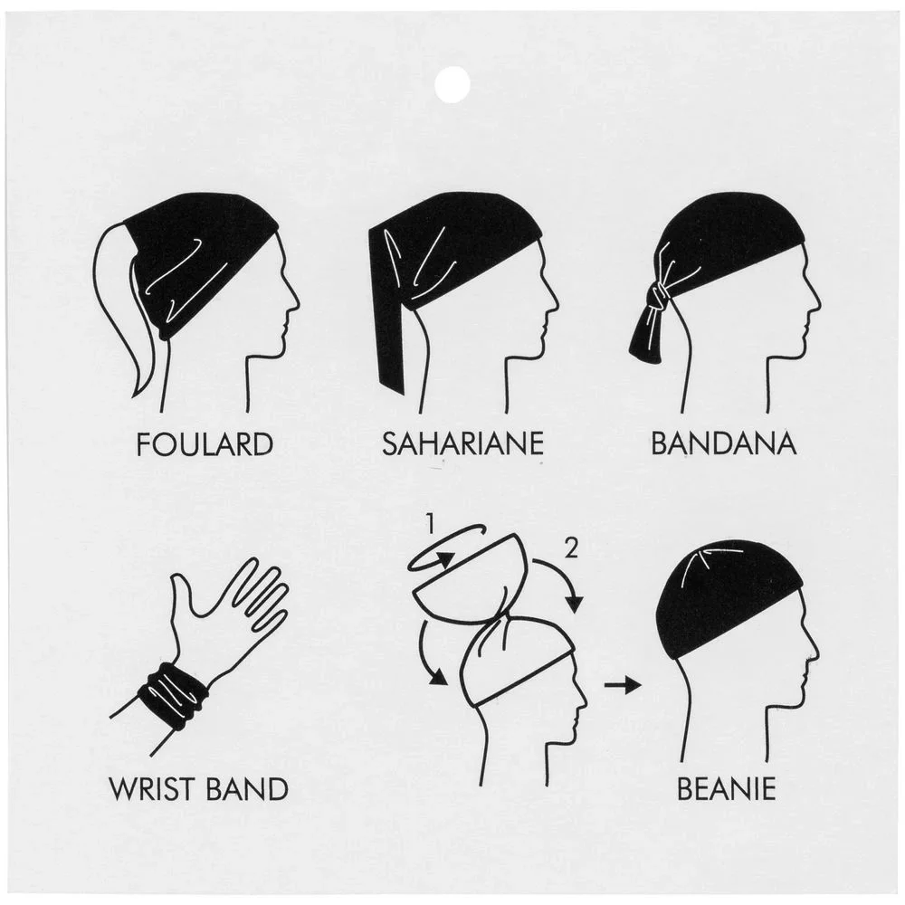 Многофункциональная бандана Bolt, ярко-розовая (фуксия) - фото 5