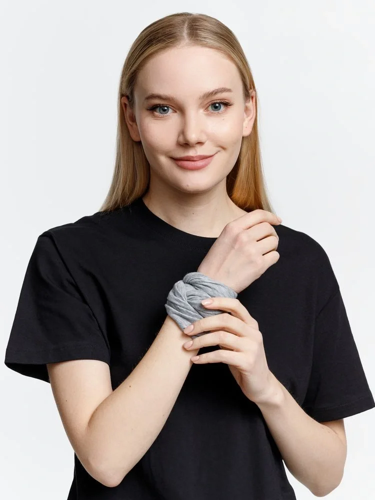 Многофункциональная бандана Dekko, серый меланж - фото 11