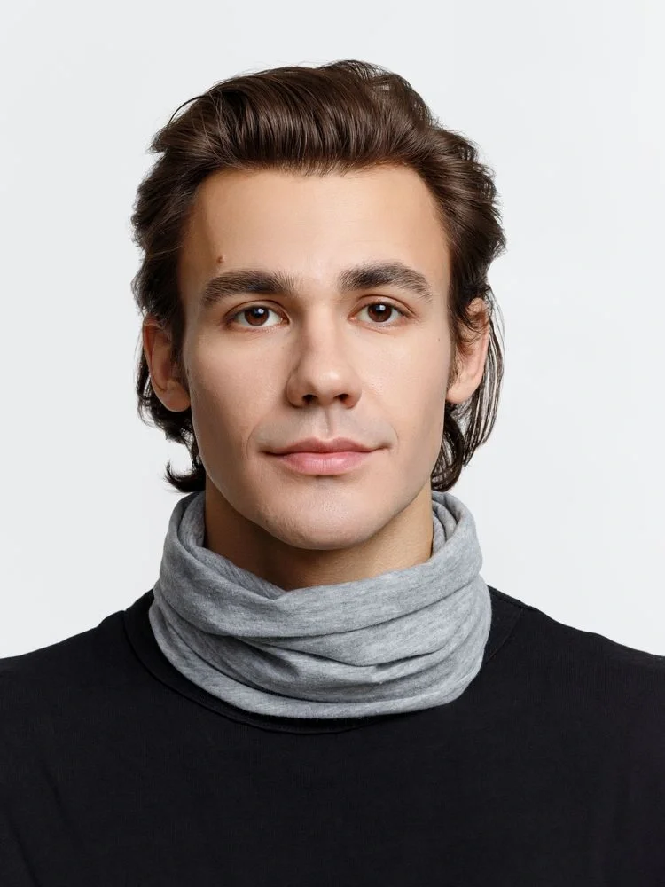 Многофункциональная бандана Dekko, серый меланж - фото 7