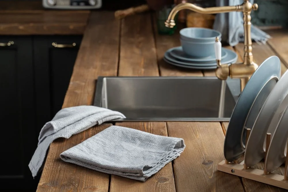 Набор полотенец Fine Line, красный - фото 8