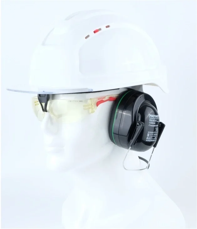 Наушники под каску СОМЗ-63 Стальной БАРС SNR 32 дБ (60631) - фото 5