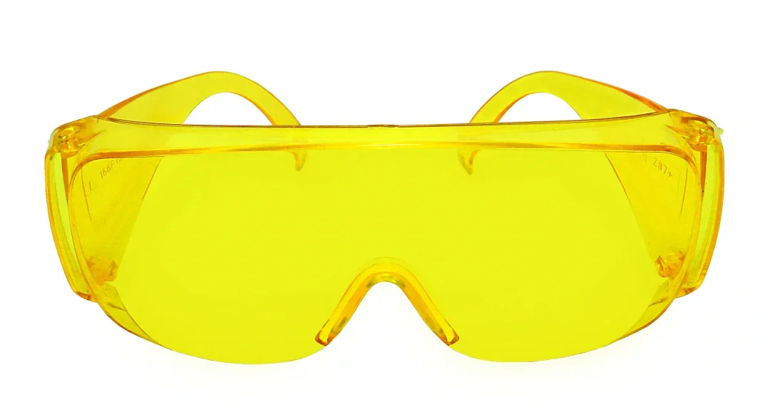 Очки открытые слесарные желтые (тип Люцерна) - фото 2