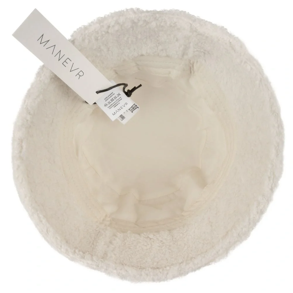 Панама Oblako, утепленная, молочно-белая - фото 3