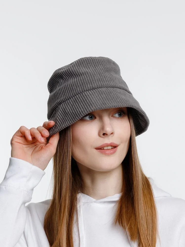 Панама Soft Core, серая - фото 4