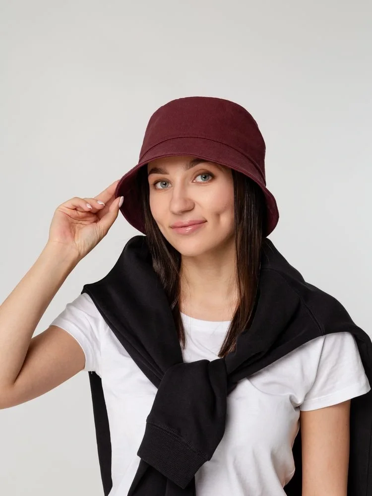 Панама Sombra, бордовая - фото 6