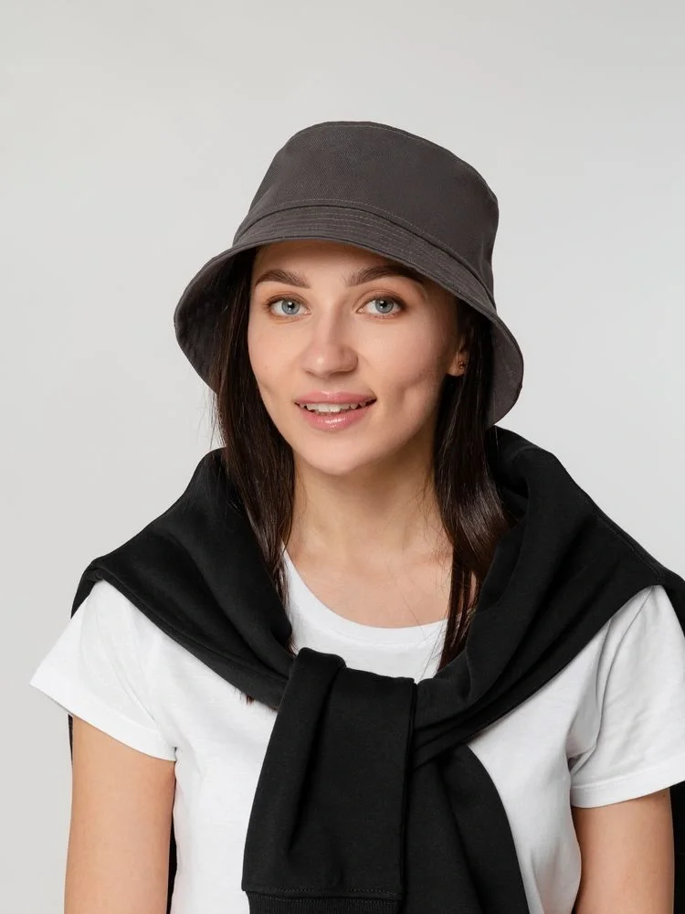 Панама Sombra, темно-серая - фото 7