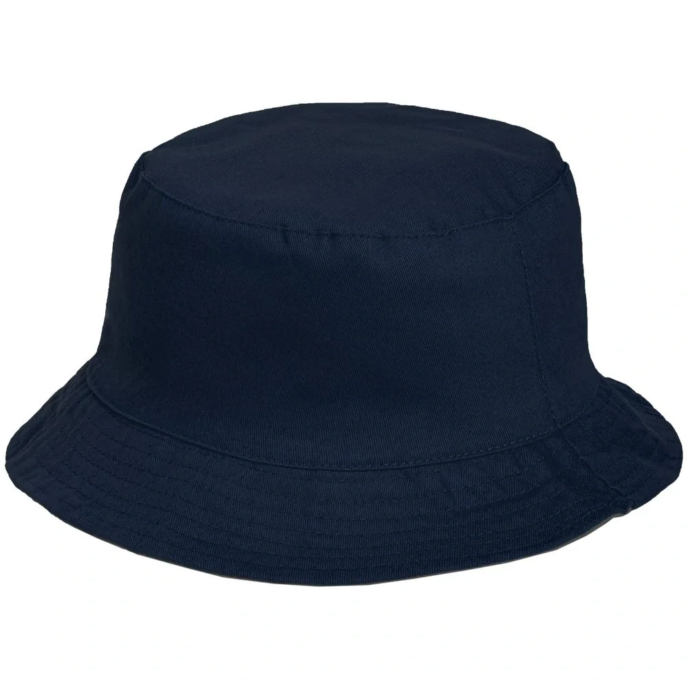 Панама Summer двусторонняя, синяя с серым - фото 2