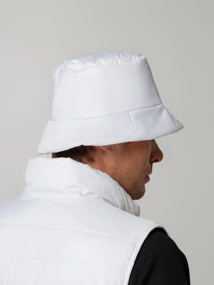 Панама утепленная Shelter, белая - фото 7