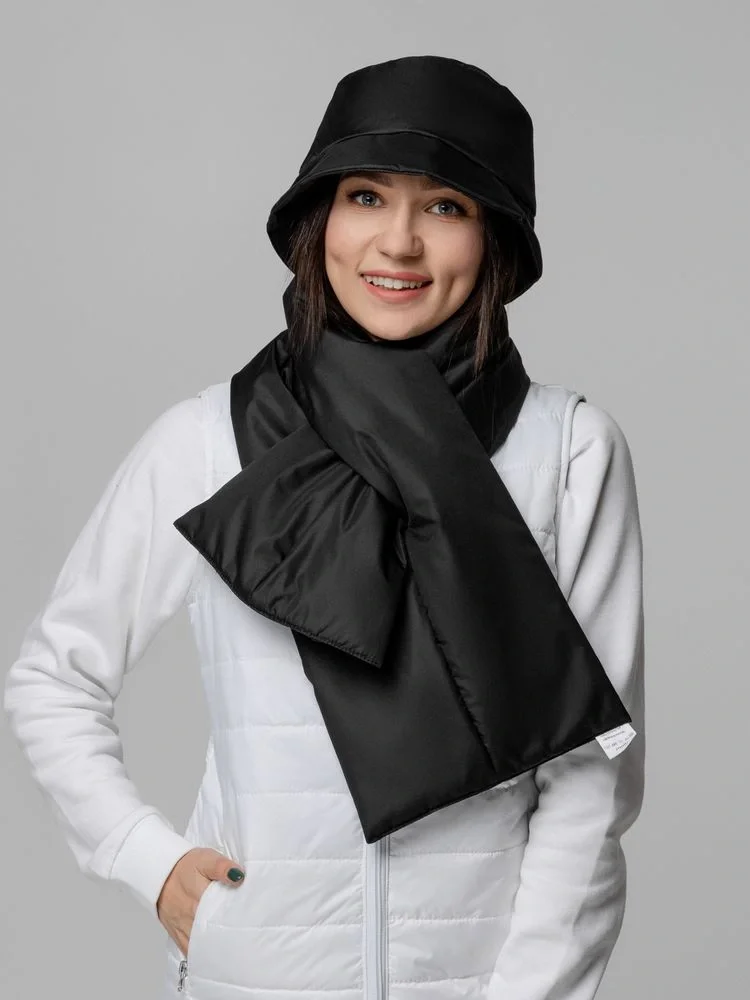 Панама утепленная Shelter, черная - фото 9