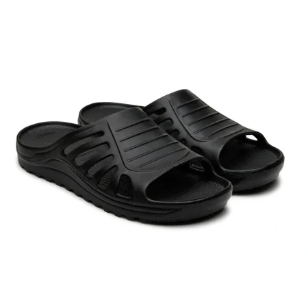 Тапочки ЭВА модель 119/01 (ДЮНА) детские, черные (ассорт. короб - 10 пар) - фото 1