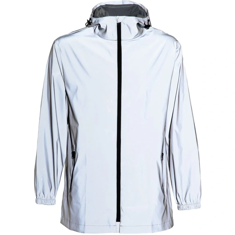 Парка Manifest из светоотражающей ткани, серая - фото 3