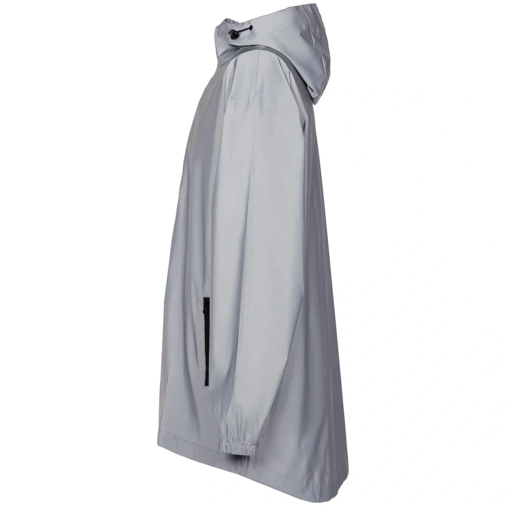 Парка Manifest из светоотражающей ткани, серая - фото 4