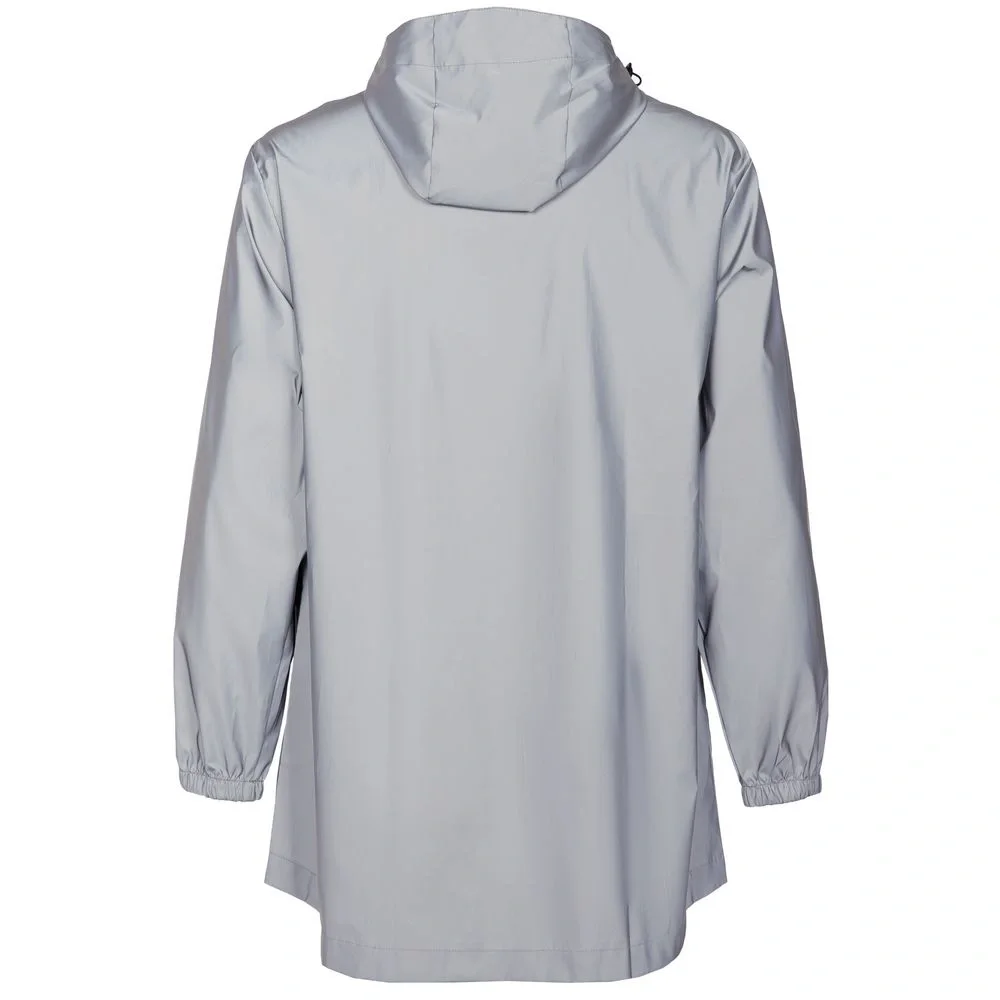 Парка Manifest из светоотражающей ткани, серая - фото 5